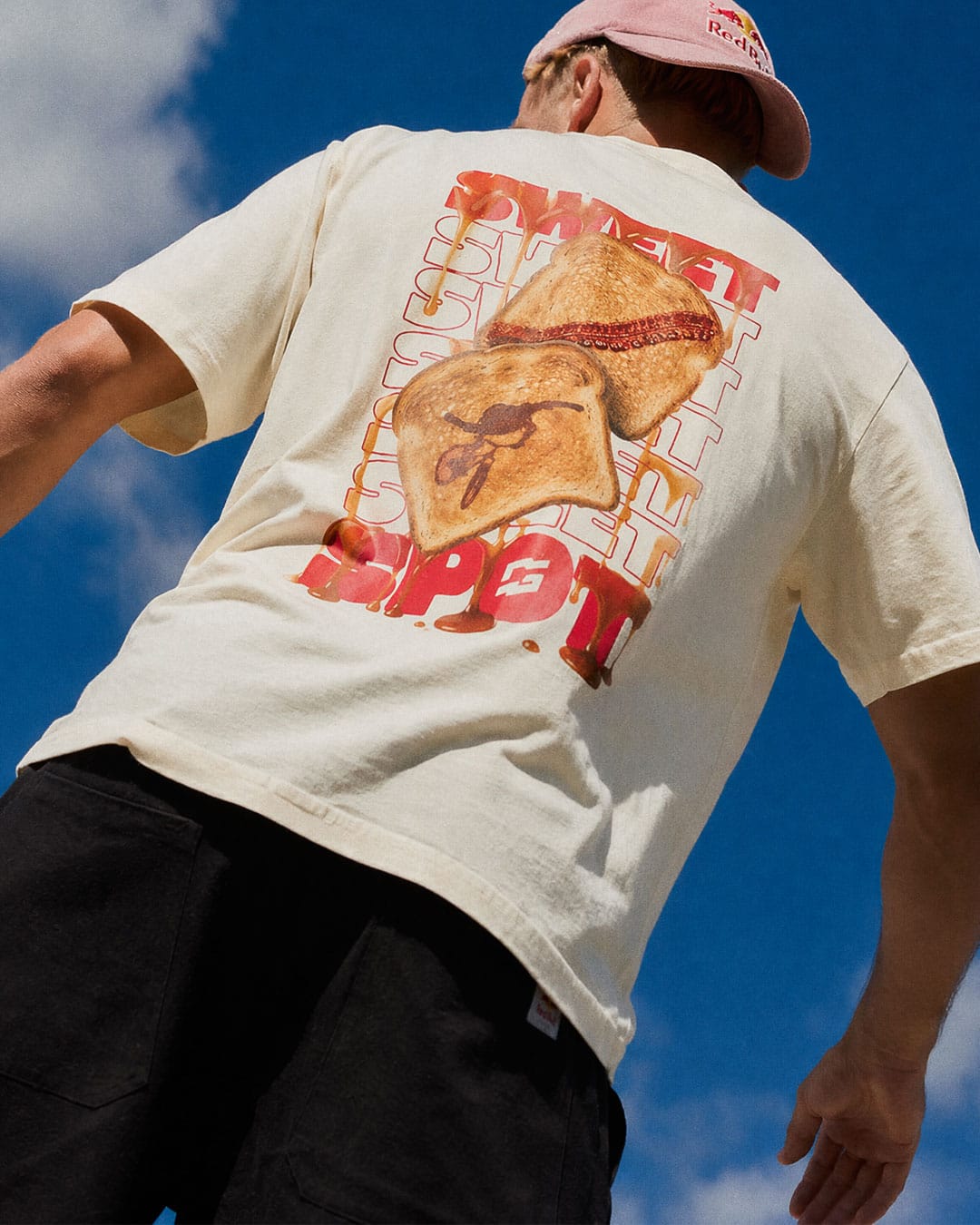 T-SHIRT „SWEET SPOT” MASEŁKOWY